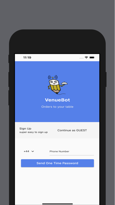 VenueBot Screenshot 1 - AppWisp.com VenueBot Screenshot 1 - AppWisp.com