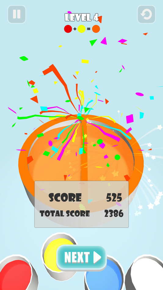 #4. Color Dropper 3D (iOS) 由: Vision For Fun