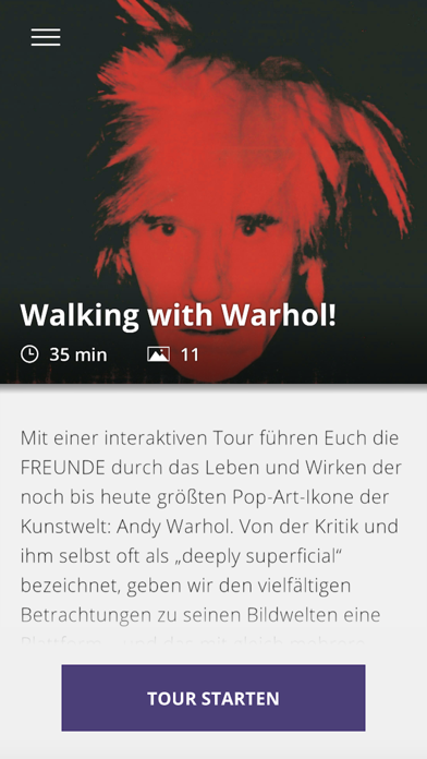 WARHOL & FREUNDE Screenshot