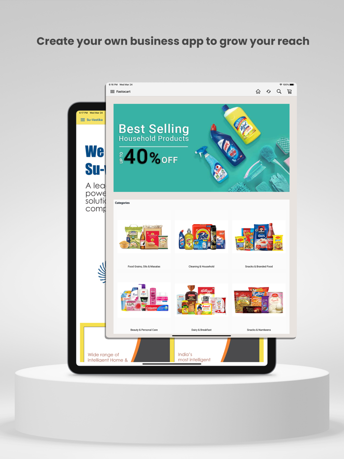 VirtuApp Online Business store