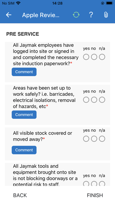 Jaymak Service Screenshot