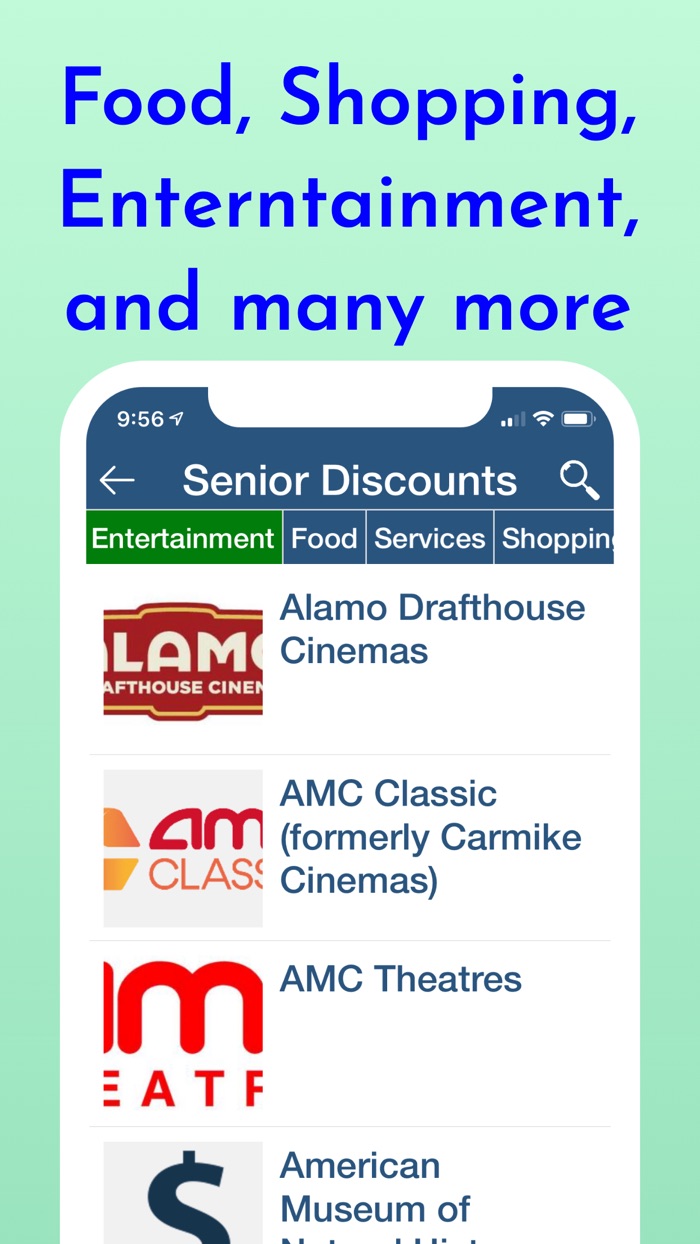 Senior Discounts and Coupons