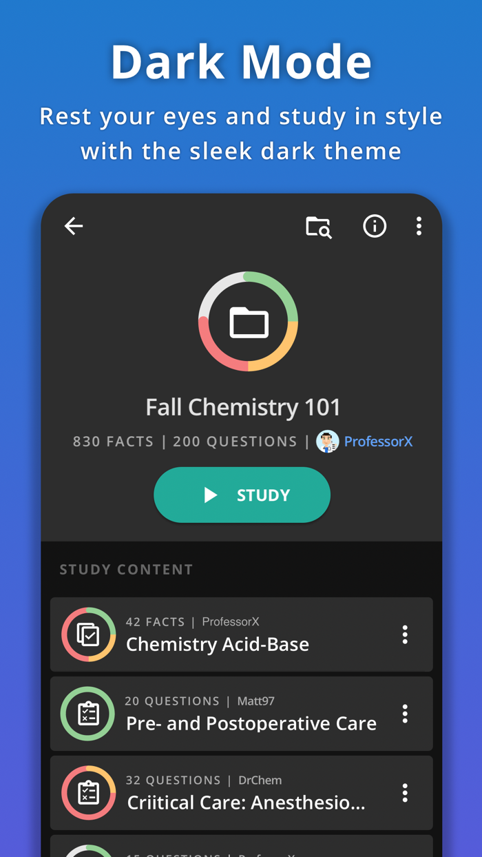 Memorang Flashcards and Quizzes