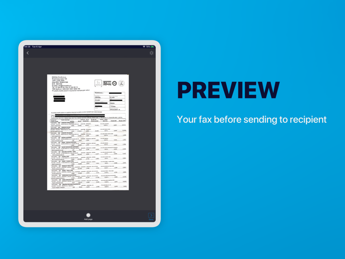 Send Fax from iPhone - Fax App