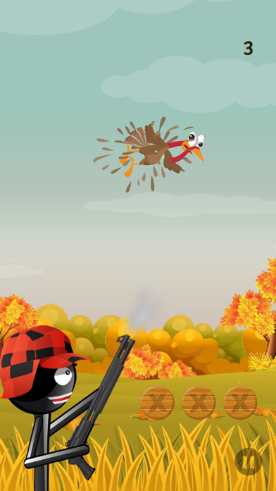 Screenshot #2 pour Stickman Turkey Hunter