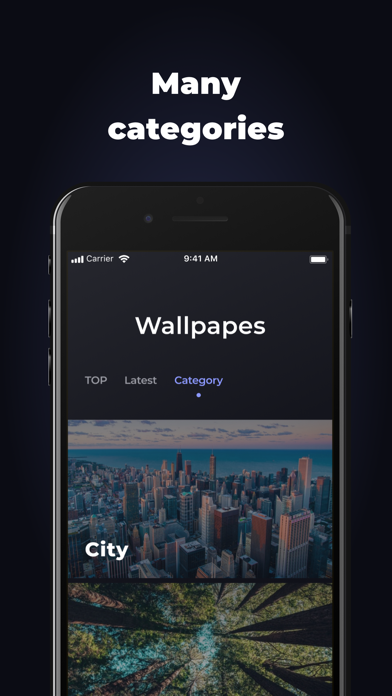 Enamel: Premium Wallpapers iPhone screenshot