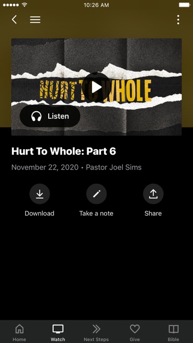Word of Life App Screenshot