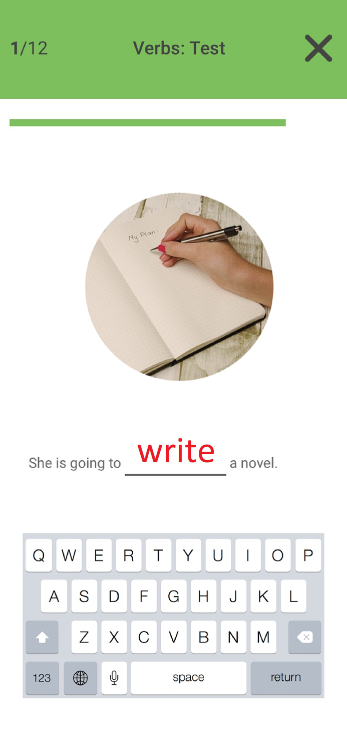 English Vocabulary - CEFR A1