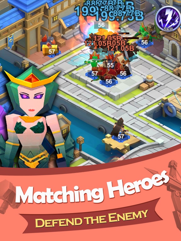 Screenshot #6 pour Merge Orc Heroes:Idle Defense