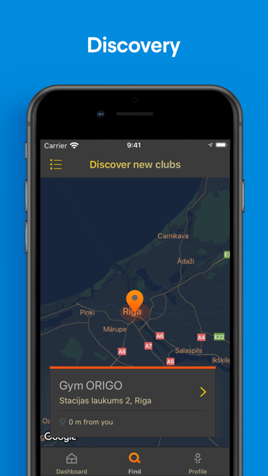 Gym Latvija Screenshot