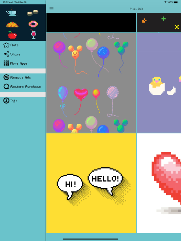 Screenshot #6 pour Fonds d'écran Pixel 8bit