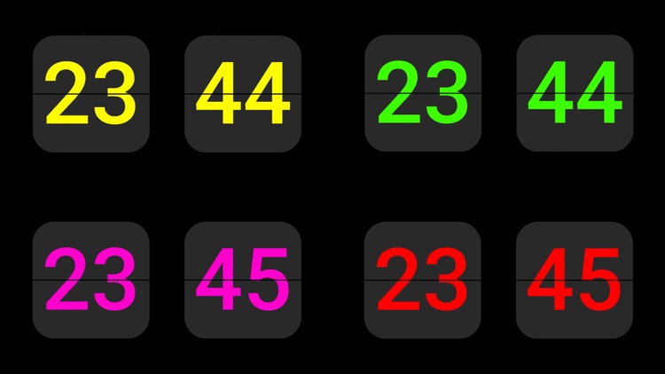 iClock - flip clock