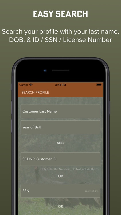 SCDNR Turkey Harvest Reporting