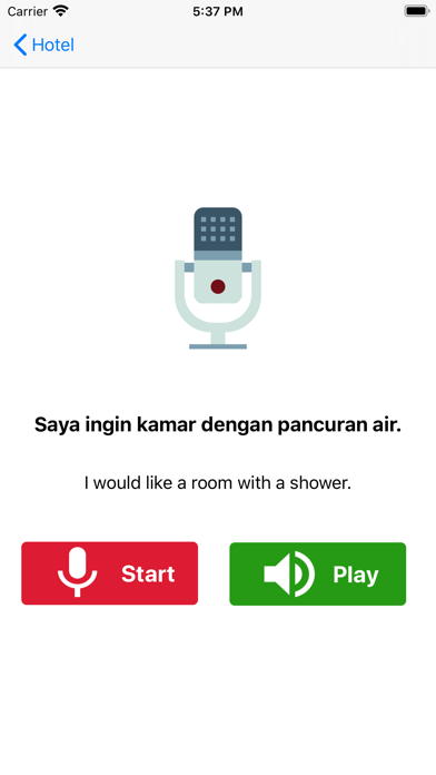 Learn Indonesian Offine Travel Screenshot