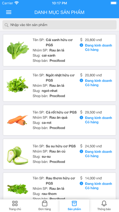 Noda Seller Screenshot