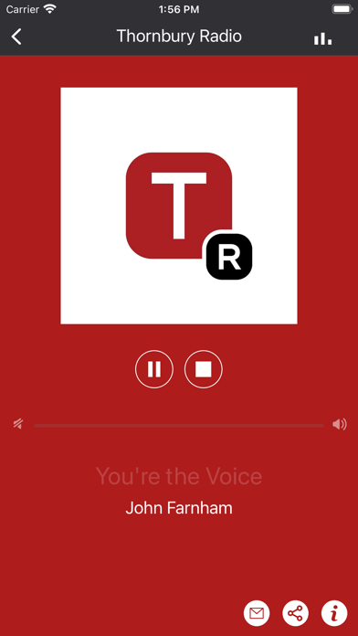 Thornbury Radio Screenshot