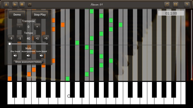 Self-Learning Piano - Hanon