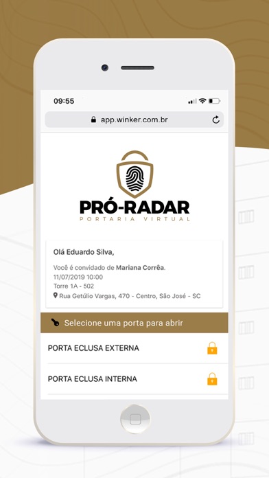 Pró-Radar Portaria Virtual Screenshot