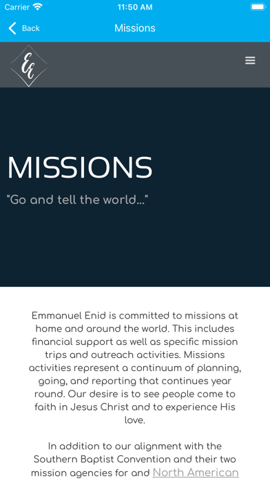 Emmanuel Enid Church Screenshot