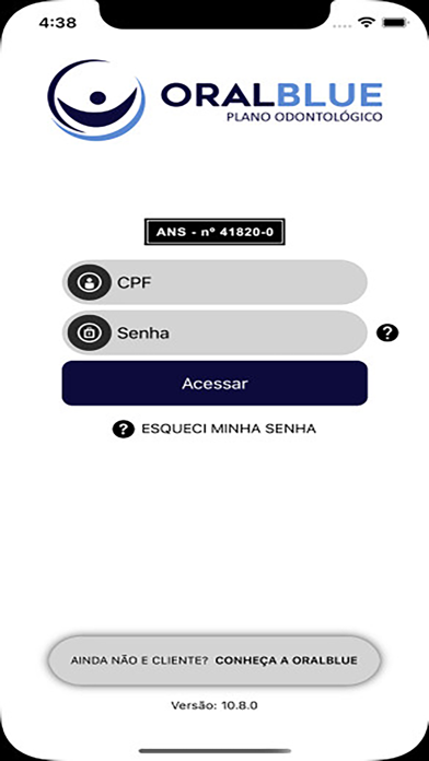 Oral Blue Associado Screenshot
