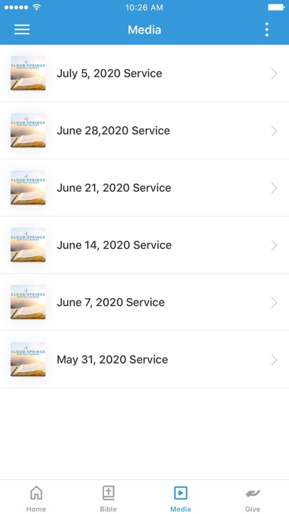 Cloud Springs Baptist Church