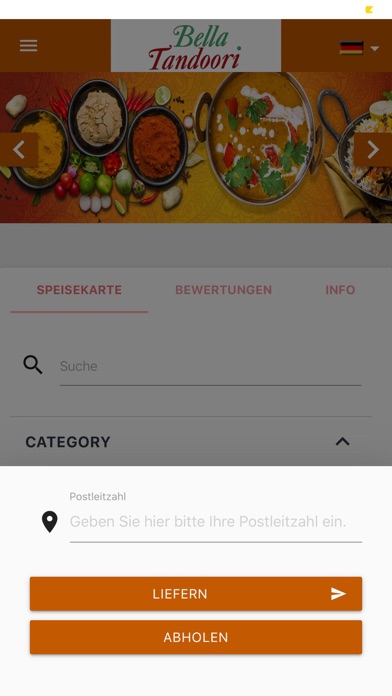 Screenshot #1 pour Bella Tandoori