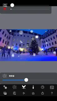 How to cancel & delete snow effect video 2