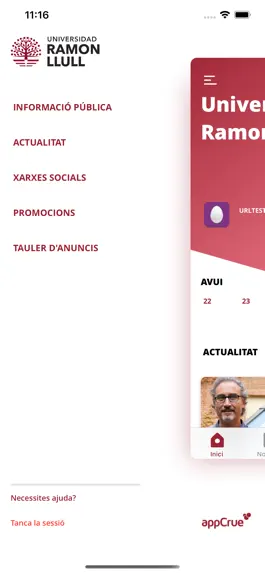 Game screenshot AppURL Universitat Ramon Llull apk