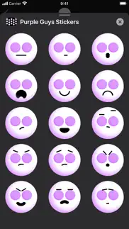 purple guys stickers iphone screenshot 2