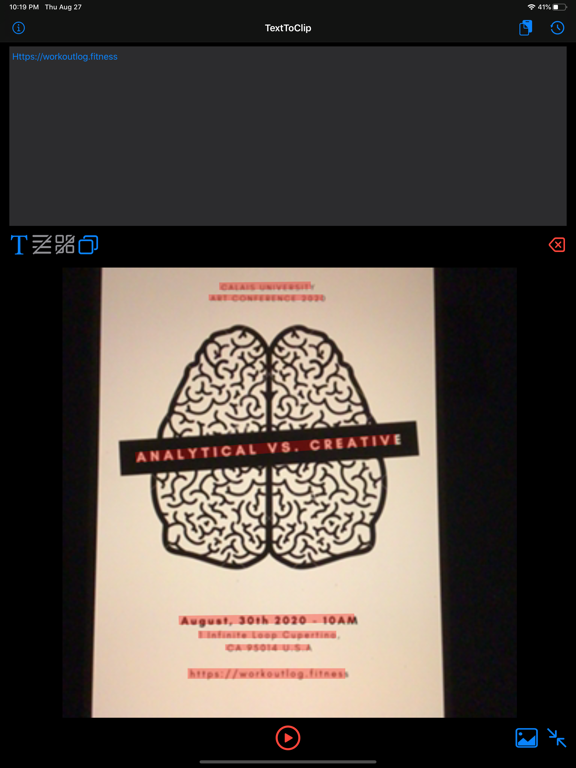 Screenshot #5 pour TextToClip