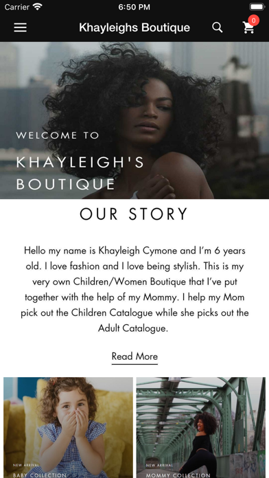 Khayleighs Boutique Screenshot
