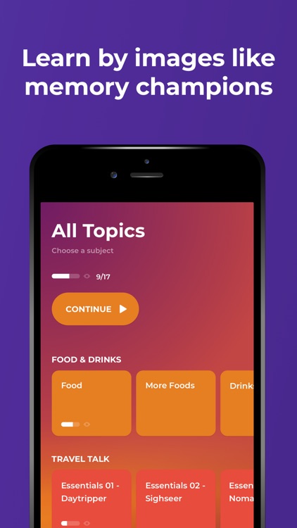 Learn French language by Drops