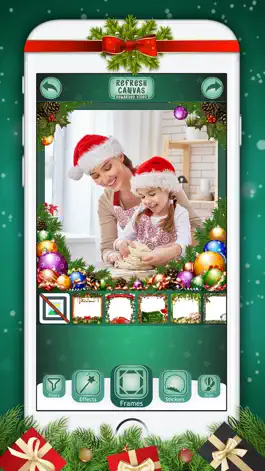 Game screenshot Merry Christmas Frames Editor apk