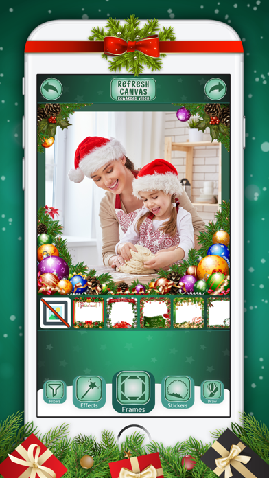 Screenshot #2 pour Cadres Photo de Noël Déco