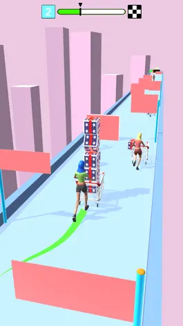Game screenshot Discount Race 3D apk