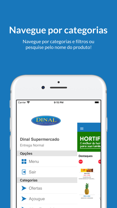 Dinal Supermercado Screenshot