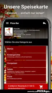 pizza bar kaiserslautern iphone screenshot 4