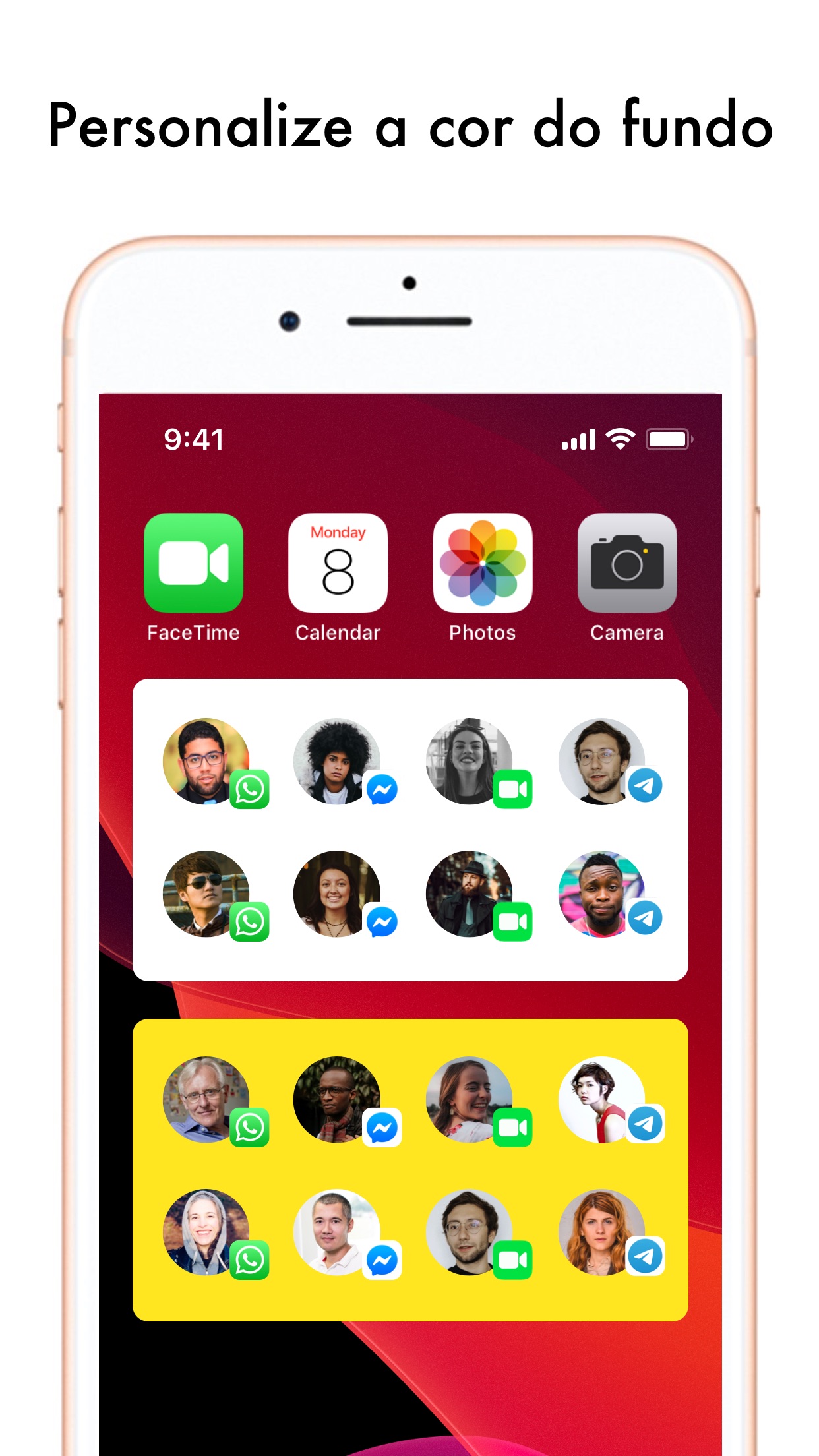 Screenshot do app Atalhos para Contatos - Widget