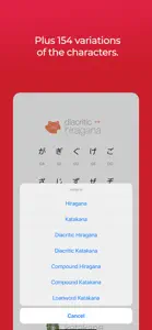 Japanese Hiragana and Katakana screenshot #4 for iPhone
