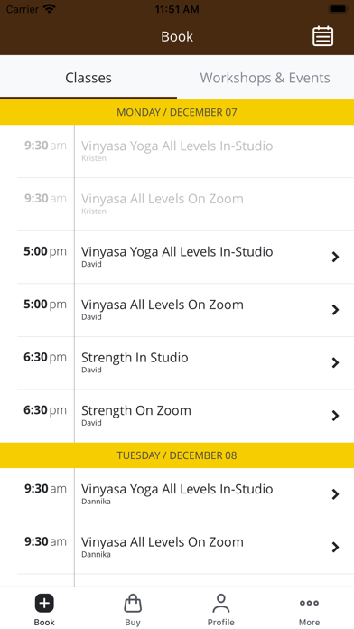 Yoga On York Screenshot