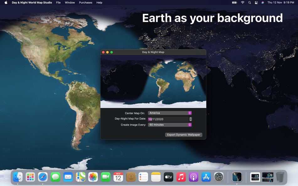 #1. Day & Night World Map Studio (macOS) 由: Marek Hrušovský