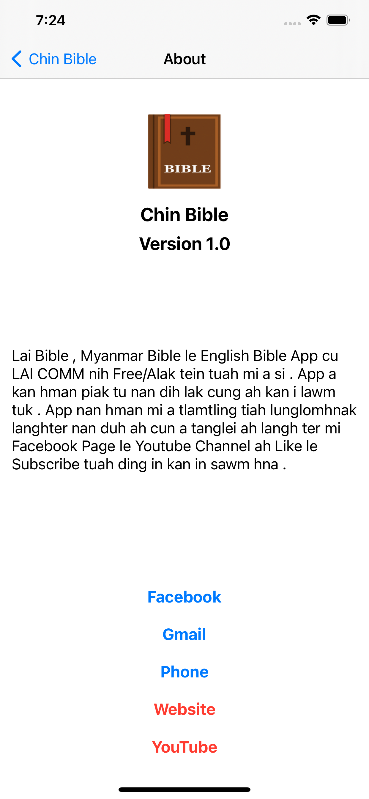 Chin Bible