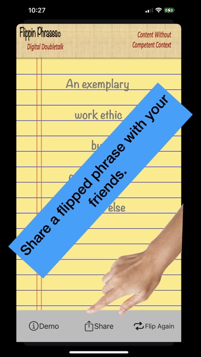 Screenshot #3 pour Flippin Phrases