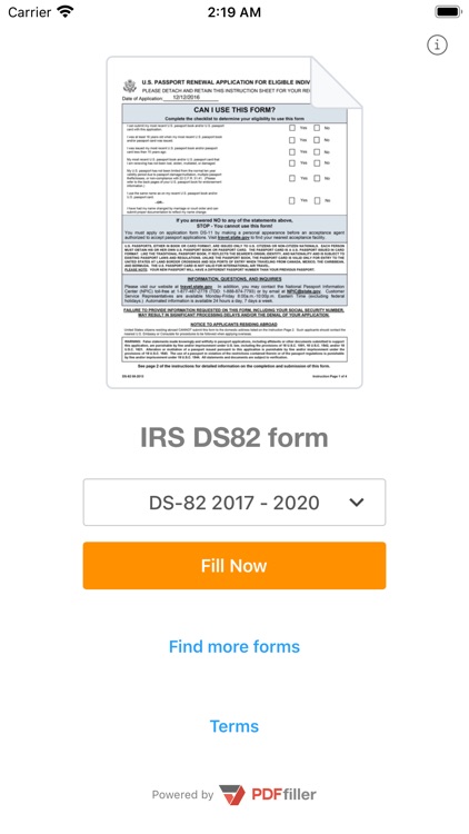 DS82Form