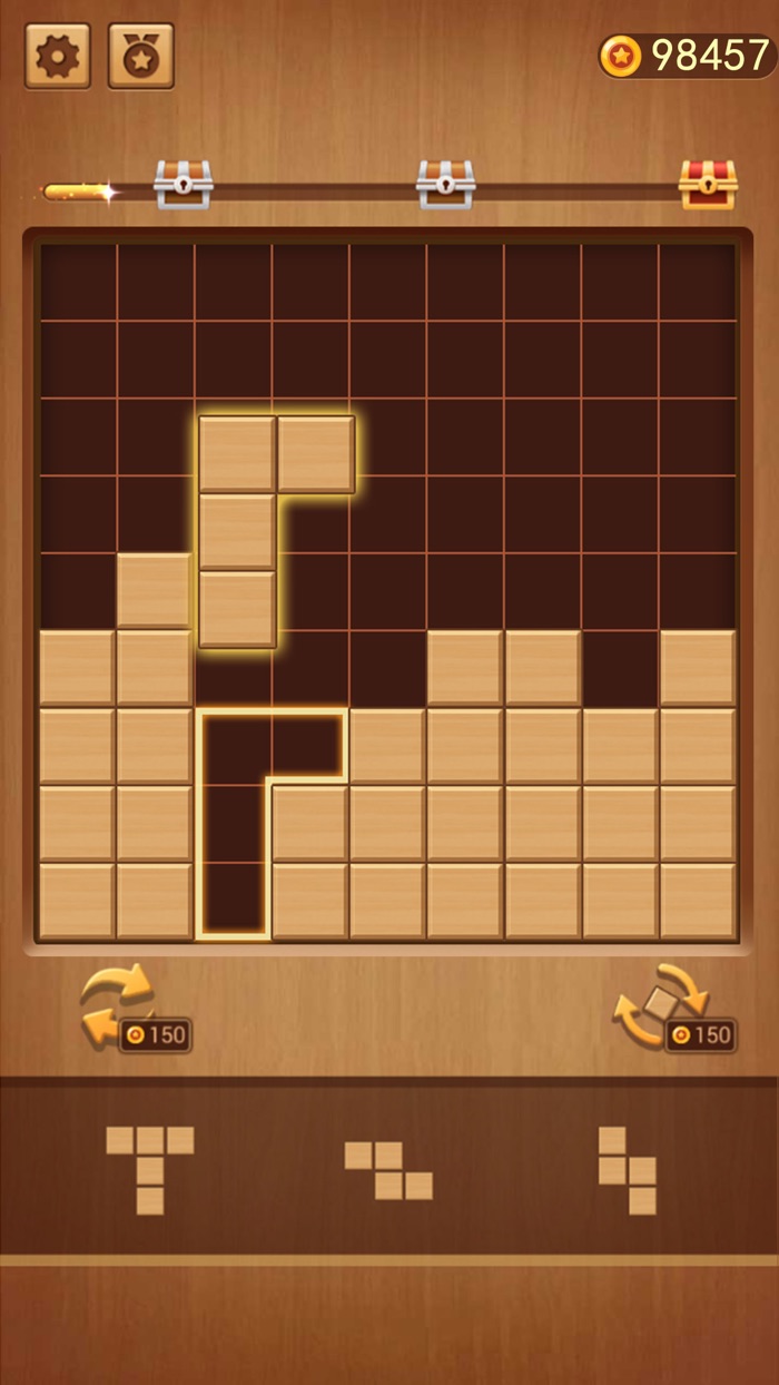 左脑方块 - 方块拼图游戏，益智力小游戏