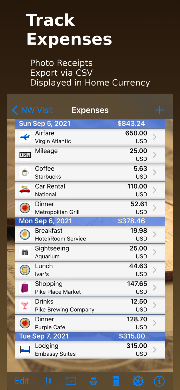 Trip Boss Expense manager
