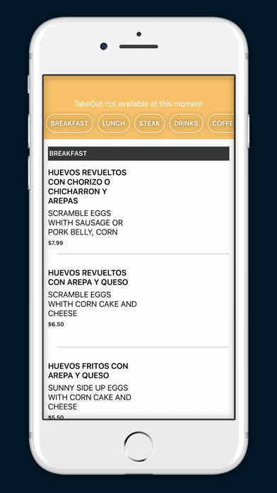 Cafe & Sabor Screenshot