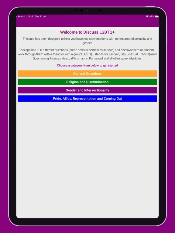 Screenshot #4 pour Discuss LGBTQ+