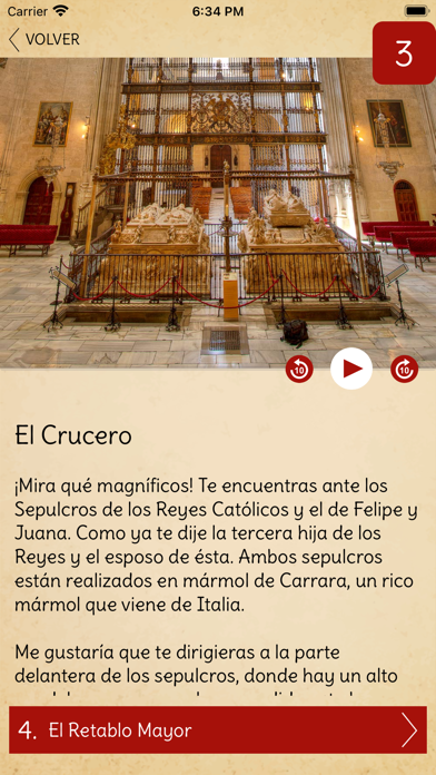 Capilla Real Granada Infantil Screenshot