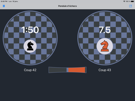 Screenshot #5 pour Pendule d'échecs chic